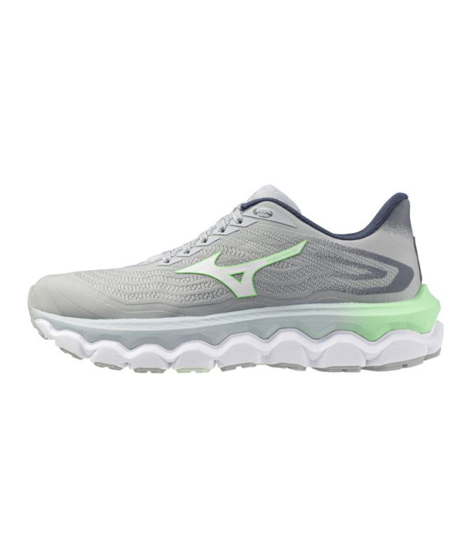 Sapatilhas De Running Mizuno Wave Horizon 8 Mulher Cinza Médio