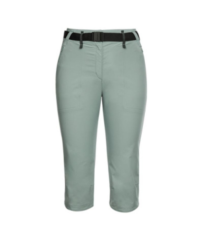 Calça Pirata Trangoworld Nzilo Mulher Cinza Azulado