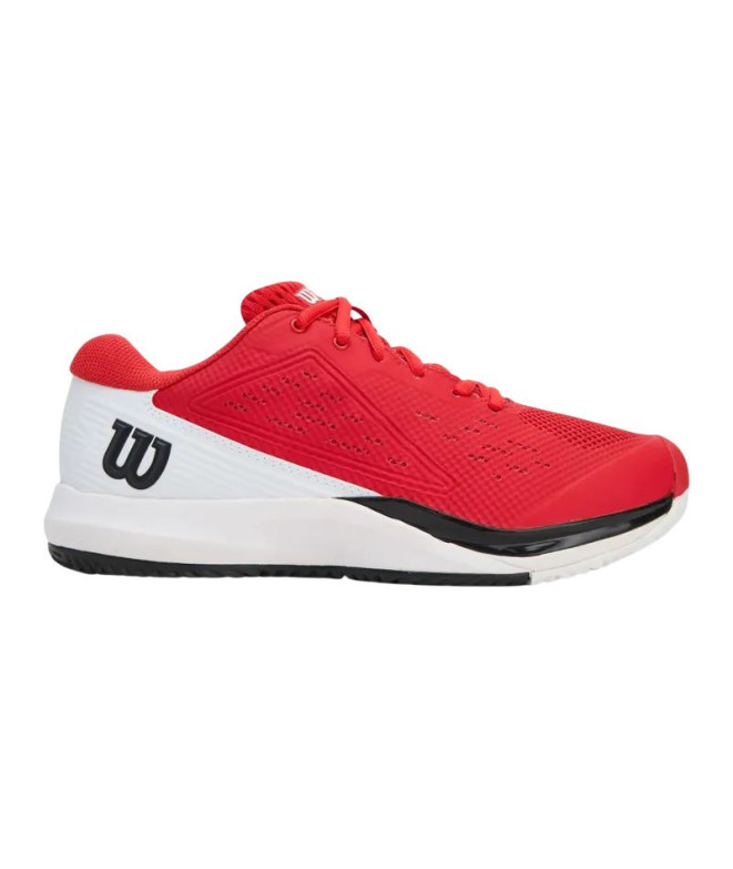 Zapatillas de Tenis Wilson Rush Pro Ace Rojo/Blanco/Negro Hombre