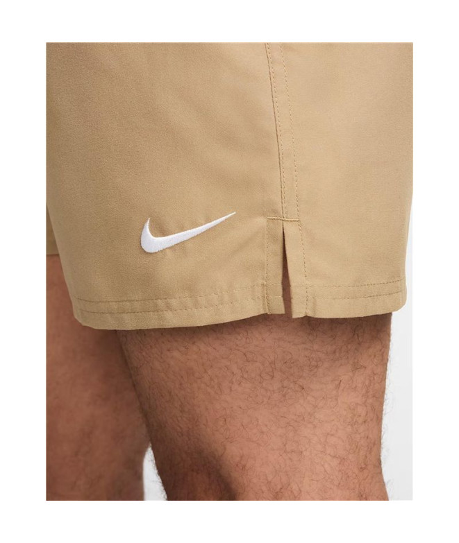 Bañador de Playa y Piscina Nike Hombre Beige