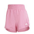 Pantalons de Fitness adidas Pacer Wvn High Femme Rose/Blanc