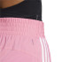 Pantalons de Fitness adidas Pacer Wvn High Femme Rose/Blanc