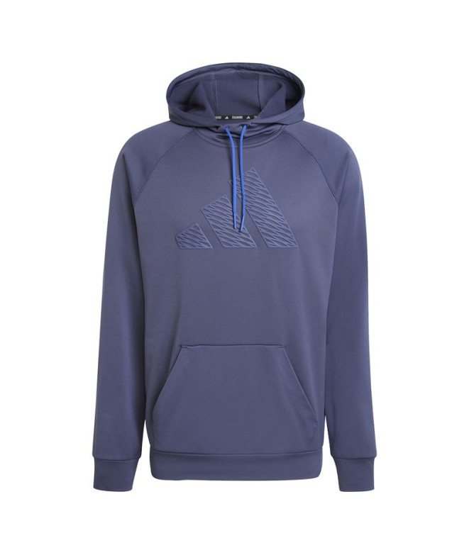 Moletom de Fitness Gg Bl Hoodie Homem Azul