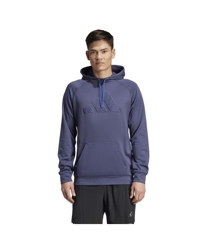 Sudadera de Fitness Gg Bl Hoodie Hombre Azul