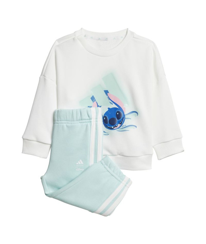 Pantalones adidas I Dy Ls Jog Bebés Blanco/Azul
