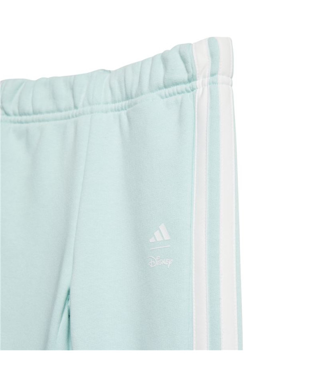 Calça adidas I Dy Ls Jog Bebês Branco/Azul