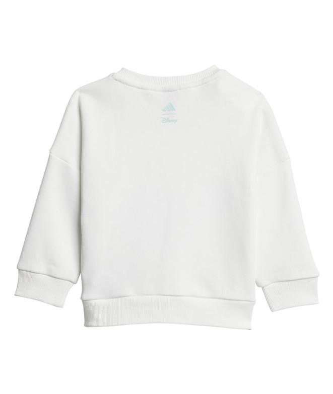 Calça adidas I Dy Ls Jog Bebês Branco/Azul