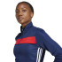 T-shirt de Football adidas Tiro Es Haut Femme Bleu Marine/Rouge
