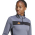 T-shirt de Football adidas Tiro Es Haut Femme Bleu