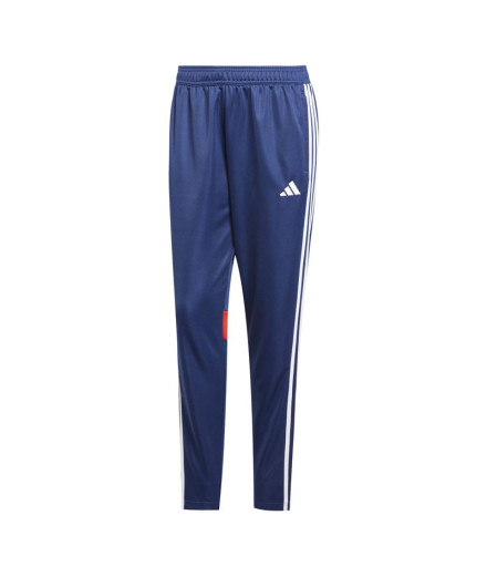 Calça de Futebol adidas Tiro Es Mulher Azul Marinho/Vermelho