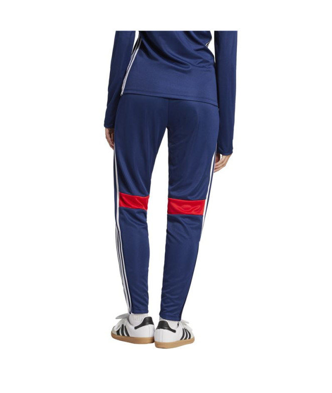 Pantalons de Football adidas Tiro Es Femme Bleu...