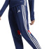 Pantalons de Football adidas Tiro Es Femme Bleu Marine/Rouge