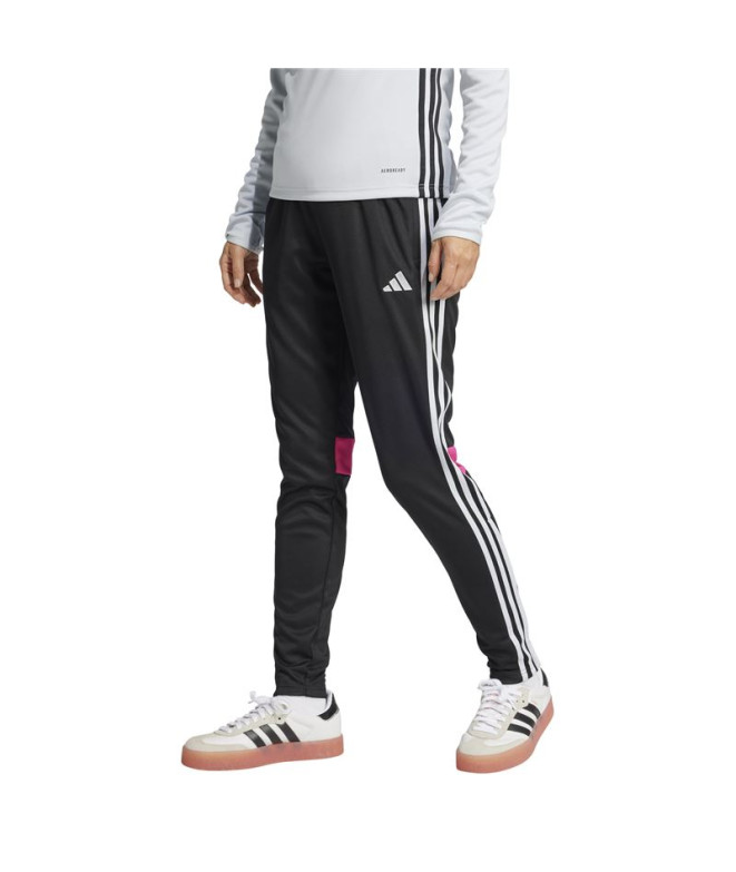 Calça de Futebol adidas Tiro Es Mulher Preto