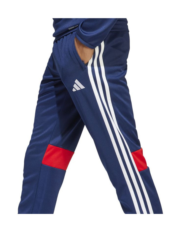 Calça de Futebol adidas Tiro Es Infantil Azul...