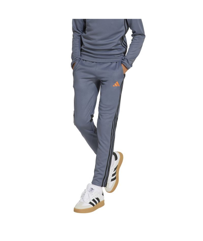 Pantalons de Football adidas Tiro Es Enfant Bleu