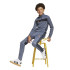 Pantalons de Football adidas Tiro Es Enfant Bleu