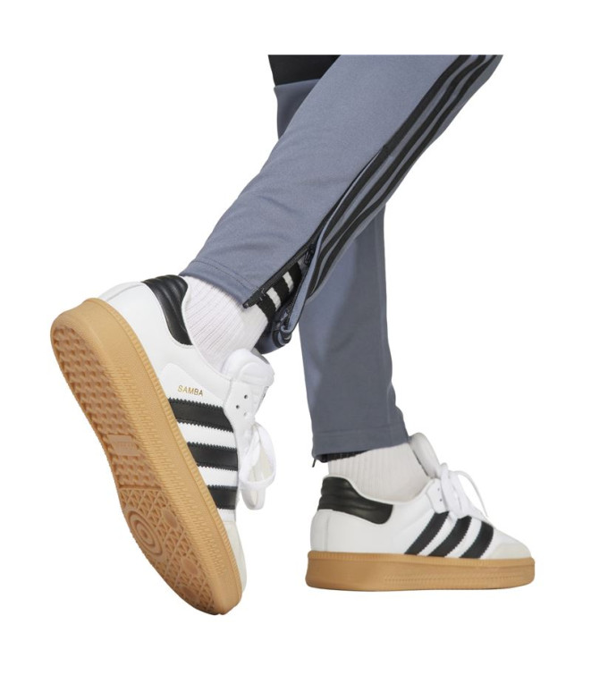 Pantalons de Football adidas Tiro Es Enfant Bleu