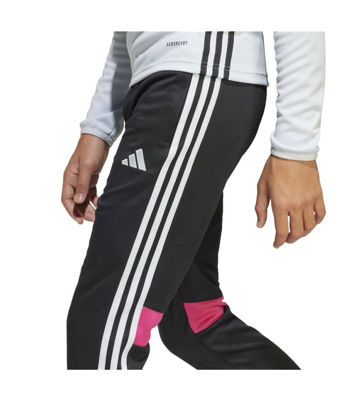 Pantalons de Football adidas Tiro Es Enfant Noir