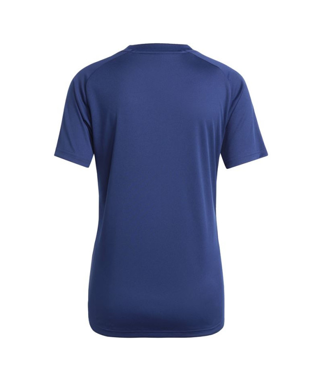 Camiseta de Futebol adidas Tiro Es Mulher Azul...