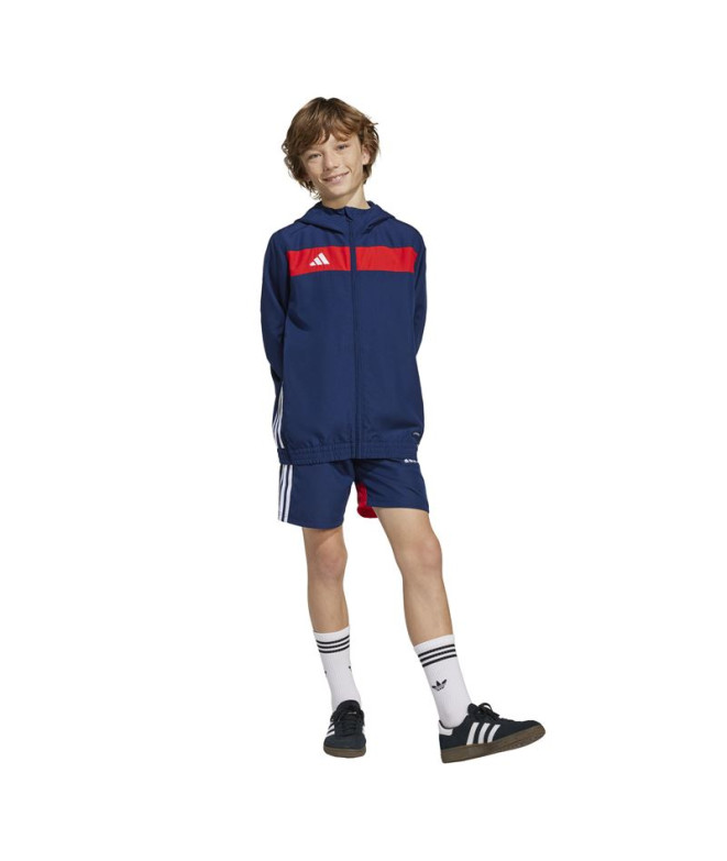 Moletom de Futebol adidas Tiro Es Infantil Azul...