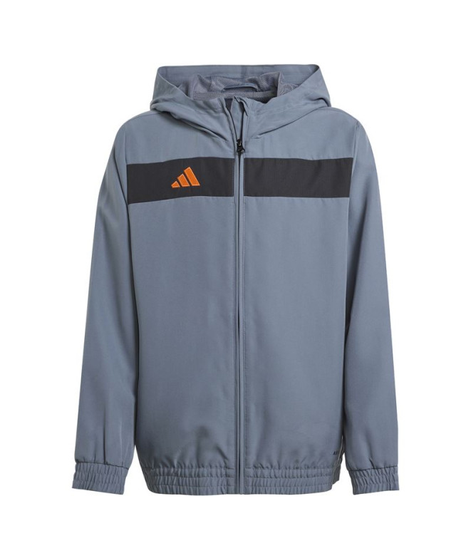 Sudadera de Fútbol adidas Tiro Es Hoody Infantil Azul