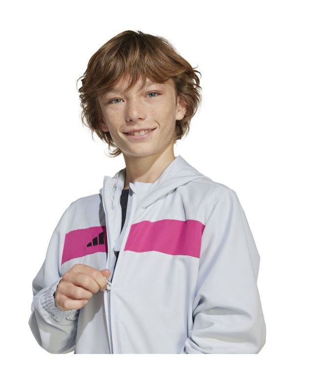 Sweat de Football adidas Tiro Es Hoody Enfant Gris