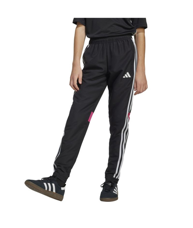 Pantalones de Fútbol adidas Tiro Es Infantil Negro