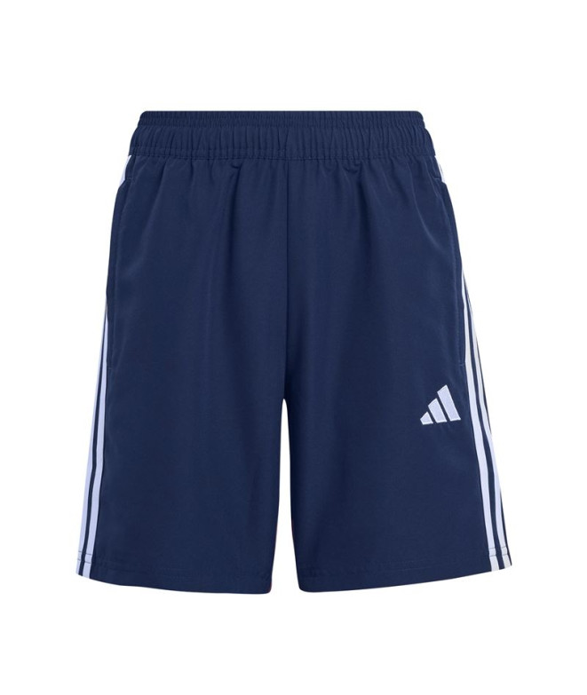 Pantalones de Fútbol adidas Tiro Es Sho Infantil Azul Marino/Rojo
