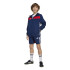 Pantalones de Fútbol adidas Tiro Es Sho Infantil Azul Marino/Rojo