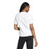 Camiseta adidas 3Bandas Sj Mulher Branco/Preto