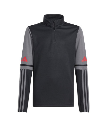 Camiseta de Futebol adidas Squadra25 Tr Top Infantil Preto