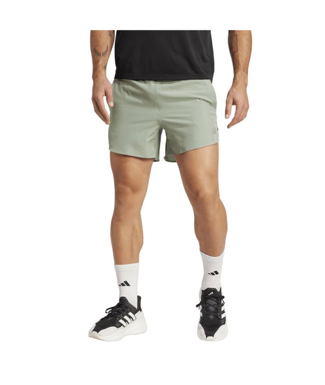 Calça de Running adidas Run It Short Homem Verde