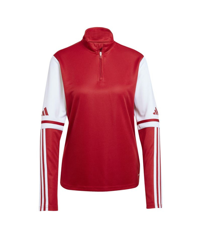 Camiseta de Futebol adidas Squadra25 Tr Top Mulher Vermelho