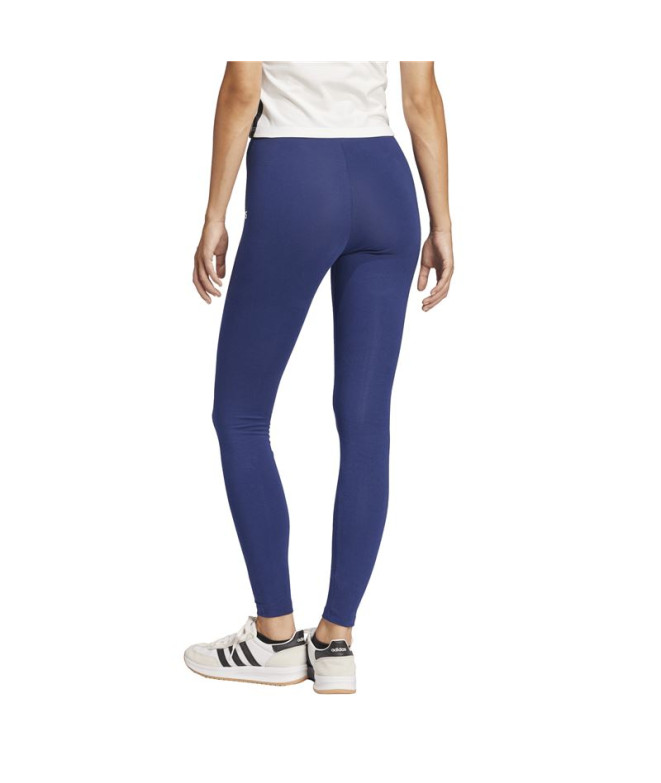Mallas adidas Lin Sj Mujer Azul Oscuro/Blanco