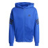 Sudadera adidas Future Icons 3Bandas Fz Hombre Azul