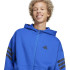 Sudadera adidas Future Icons 3Bandas Fz Hombre Azul