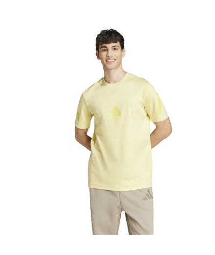 T-shirt adidas Z.N.E. Homme Bleu Menthe 2