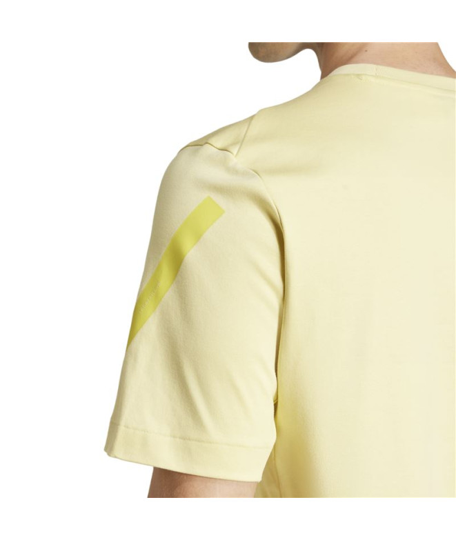 Camiseta adidas Z.N.E. Hombre Azul Menta