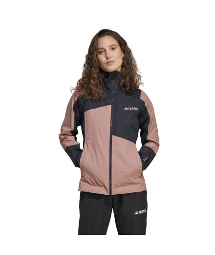 Casaco De Montanha adidas Xpr Hyb Rr Mulher Rosa/Preto 2
