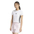 Camiseta adidas 3Bandas Sj Baby Mujer Blanco/Negro