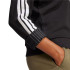 Sudadera adidas 3Bandas Fl Swt Mujer Negro/Blanco