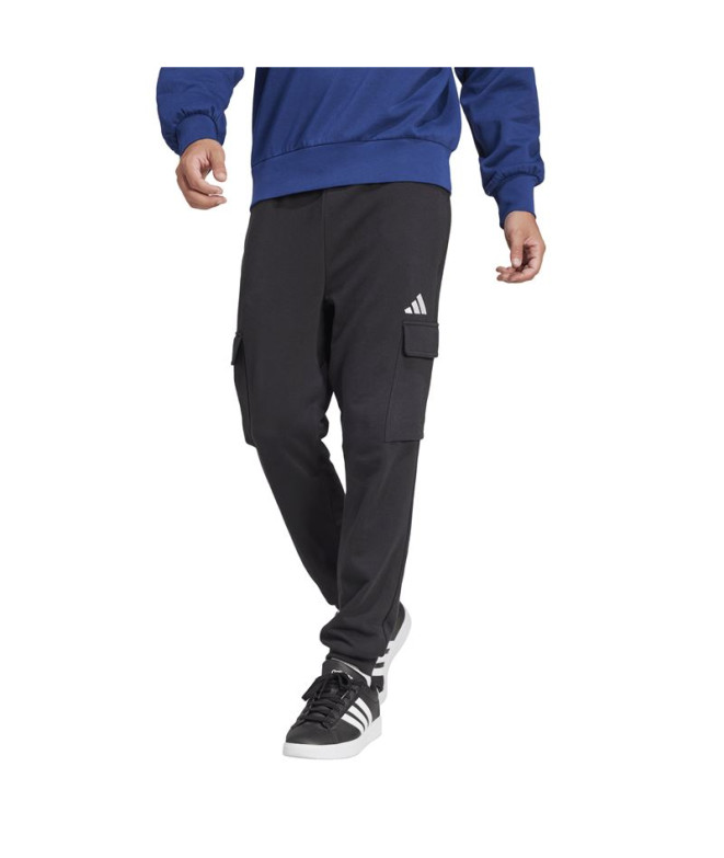 Pantalones adidas Felczy Hombre Negro/Blanco