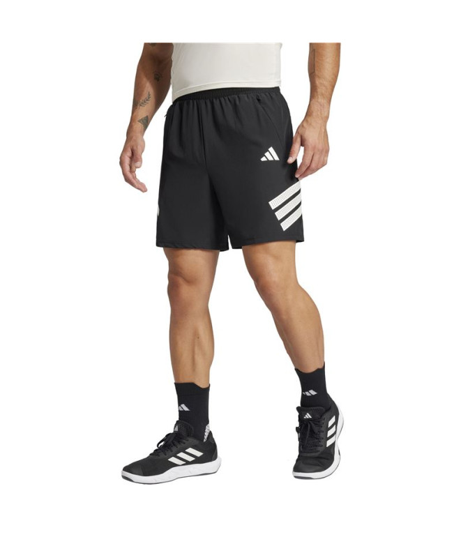 Pantalons de Fitness adidas Gym+ 3 Bandes Short...