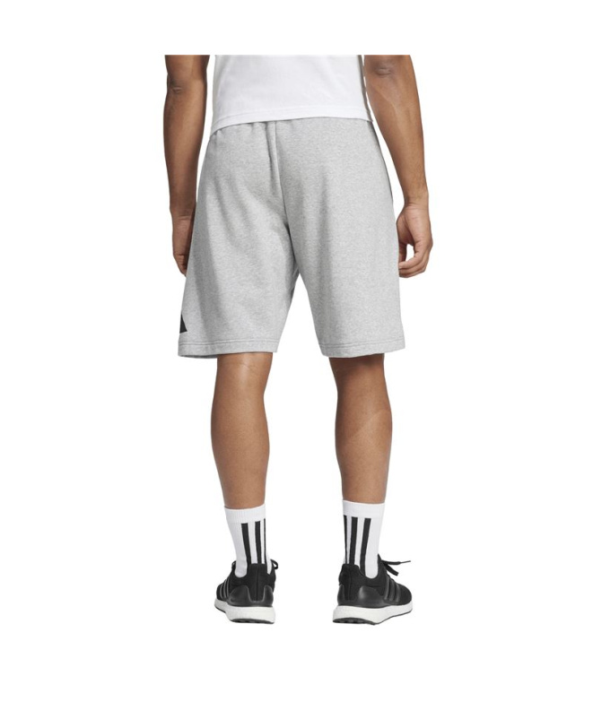 Pantalons adidas Mh Bosshortft Homme Gris/Noir