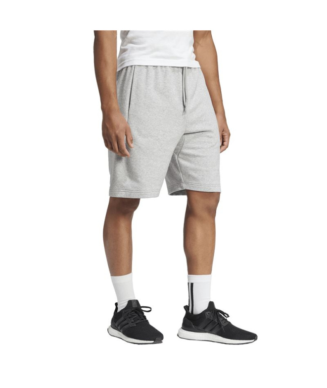 Calça adidas Mh Bosshortft Homem Cinza/Preto