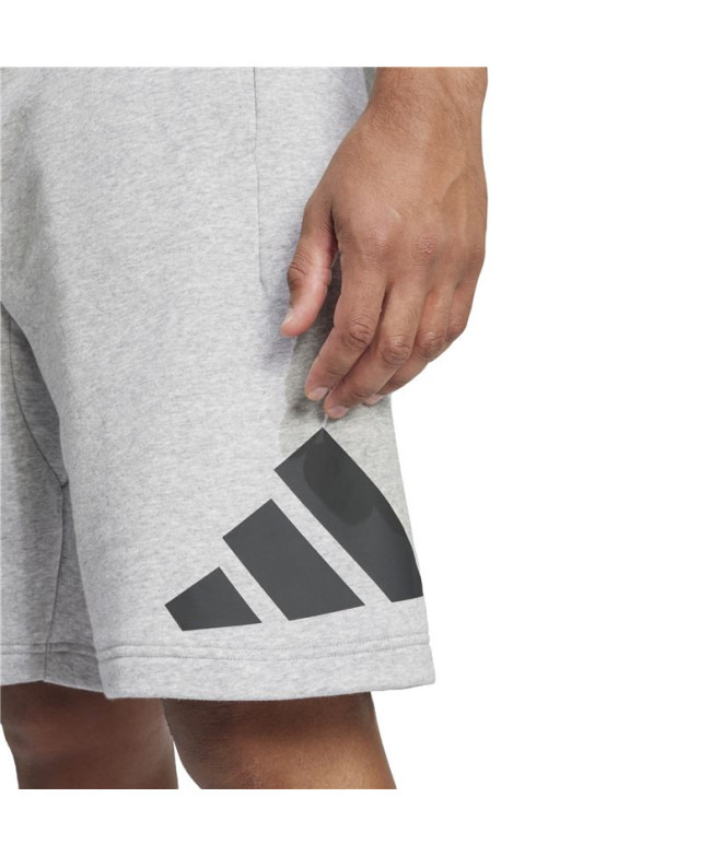 Pantalones adidas Mh Bosshortft Hombre Gris/Negro