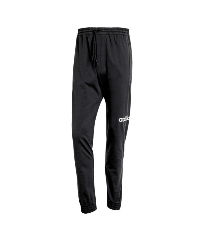 Pantalones adidas Lin Sj Hombre Negro/Blanco