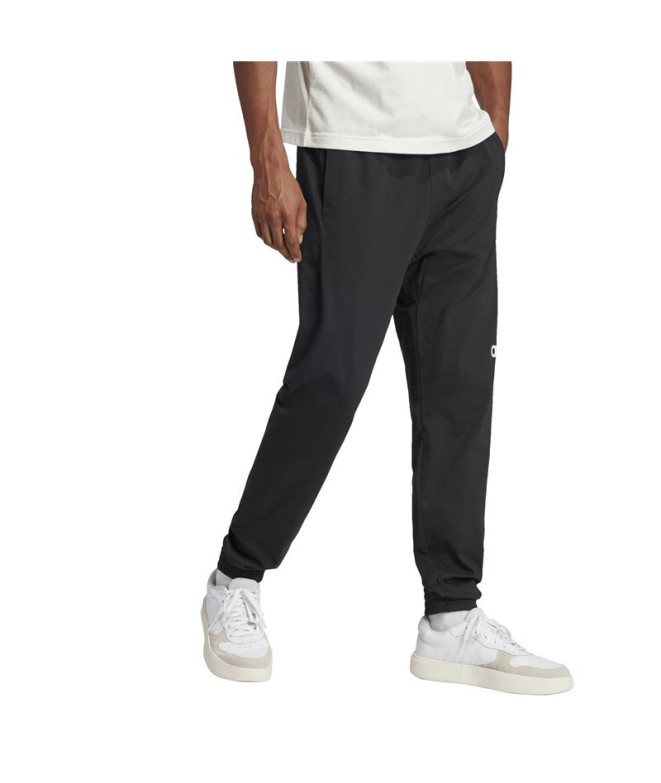 Pantalons adidas Lin Sj Homme Noir/Blanc