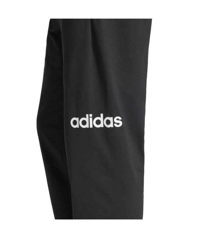 Pantalones adidas Lin Sj Hombre Negro/Blanco