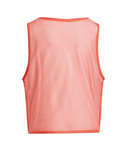 Peto de Futebol adidas Training Bib24 Mini Infantil Vermelho 2